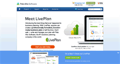 Desktop Screenshot of businessplanpro.paloalto.com
